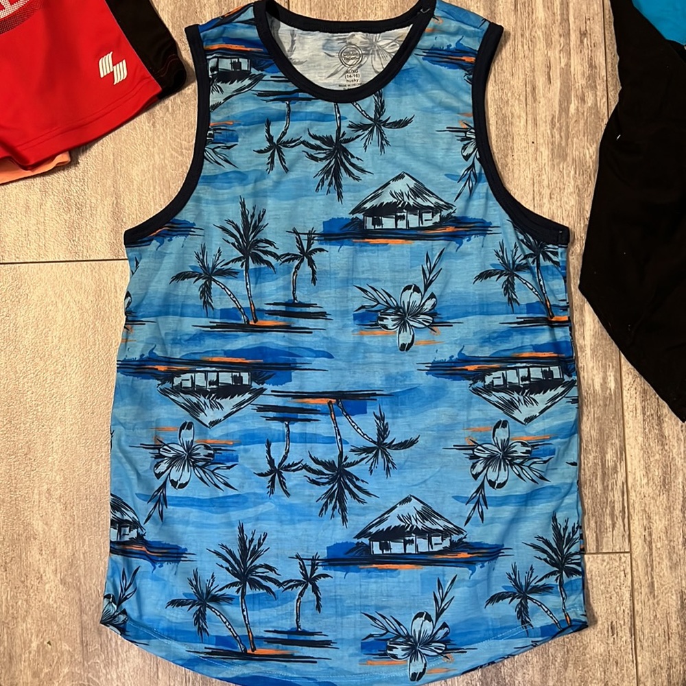 Bundle of 7❗️Sleeveless Shirts- Size 14/16 - Picture 12 of 14